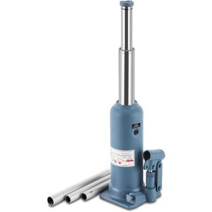 BAOSHISHAN 4 Ton Bottle Jack 10-5/8" to 24" Lifting Range High Lift Double Ram Bottle Jack Hydraulic Welded Jack Truck Jack