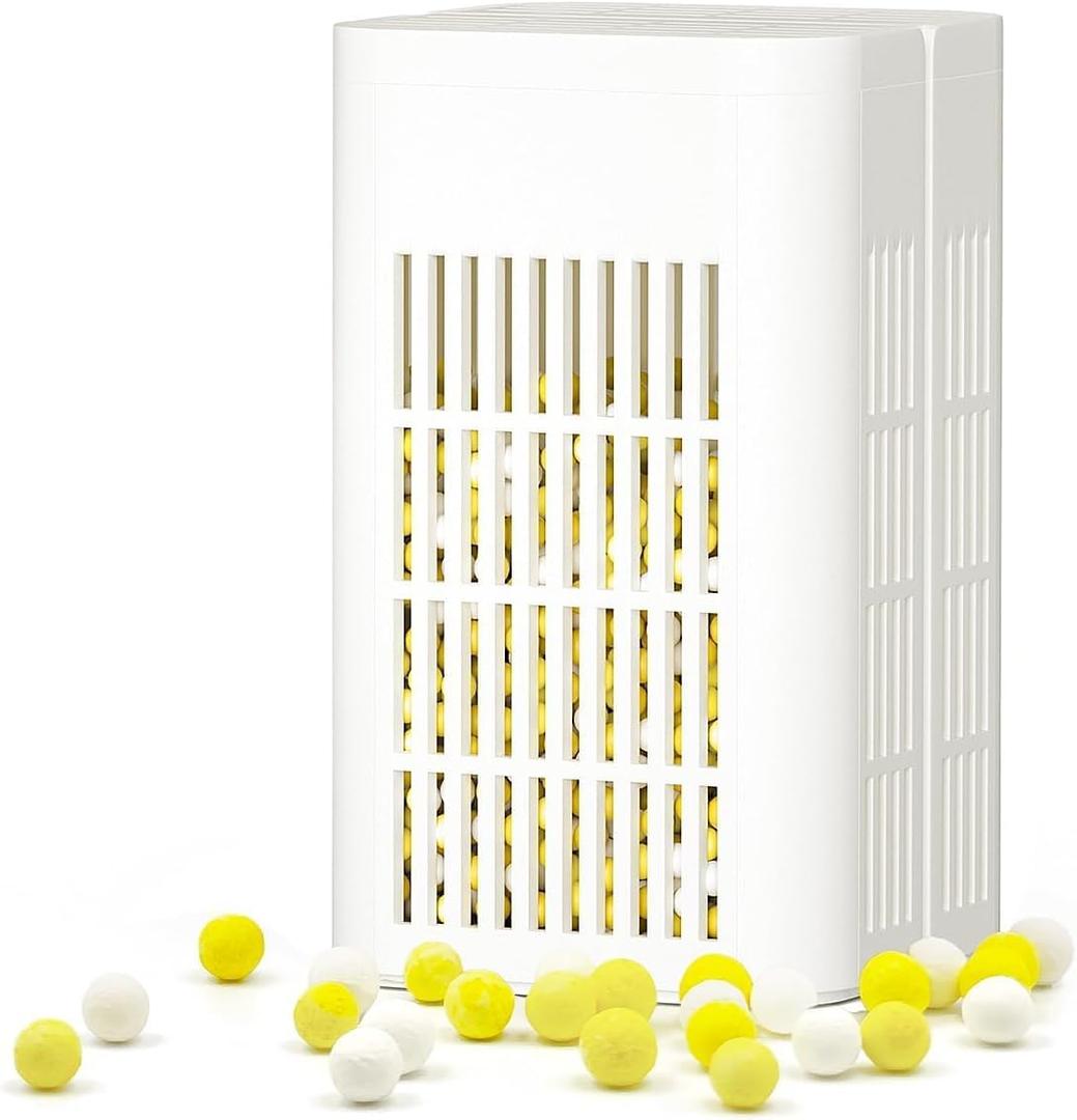 Strongest Fridge Deodorizer, Up to Twice More Effective than Activated Charcoal, Fragrance-Free and Lasts Up to 12 Months No Replacement. Perfect for Fridge, Cars, and Other Small Spaces. (0.5 Ounce (Pack of 1))