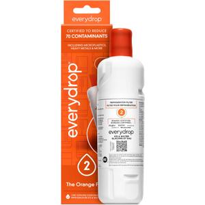 everydrop by Whirlpool Ice and Water Refrigerator Filter 2, EDR2RXD1, Single-Pack