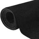 78"x25" Black Underfelt Carpet for Speaker,Sub Box Carpet, Auto,RV,Boat,Marine,Truck,Car Trunk Felt Liner Carpet