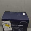 SHARDOR Single Serve Coffee Maker, Hot and Iced Coffee Machine for K Cup Pods & Ground Coffee, 6 to 14 oz Brew Sizes, with 50 oz Removable Water Tank, Bold Brew Setting, Stainless Steel, Red