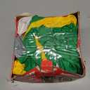 Joiedomi 5ft Tall Christmas Inflatables Dinosaur Outdoor Decoration, Blow Up Dinosaur with Gift Box, Christmas Yard Inflatables with Build-in LEDs for Xmas Decorations Outside, Xmas Lawn Decor