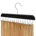 Hair Extension Holder - Professional Full Length Weft Styling Tool for Multi-Layer Hair Washing, Drying, Coloring, Styling & Storing (Black)