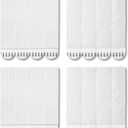 JELLYSUB 28-Pairs(56 Strips) Large Picture Hanging Strips Heavy Duty, Removable Hook and Loop Tape, Picture Hanger Damage Free, Adhesive Strips for Frame Hanging and Christmas Decorations