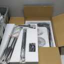 Black Chandeliers for Dining Room Light Fixture Over Table, Modern Farmhouse Chandeliers for Living Room,9-Lights Industrial Metal Candle Lighting Fixtures for Entryway Kitchen Island Foyer