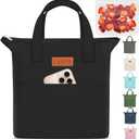 Lunch Box for Women, Lunch Bag for Women Men Adult Simple Lunchbox Reusable Lunchbag Insulated Lunch Boxes Large Capacity Cute Lunch Tote Bag, with Food Storage Bags for Work, Office or Picnic