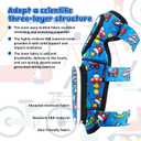 Kids Soft Knee and Elbow Pads, Children Protective Gear, Suitable for Boys and Girls Bike Ski Roller Skateboard