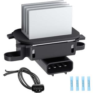 HVAC Fan Blower Motor Resistor AC Blower Control Module Compatible with Ford Lincoln Vehicle 2009-2017 Expedition, 2009-2014 F150, 2009-2017 Navigator Mark LT Replaces# BL3Z-19E624-A, BL3Z19E624A