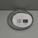 Microwave Splatter Cover Collapsible Microwave Cover for Food, Easy Grip Fruit Drainer BPA-Free Dishwasher Safe 10.5 inch,Grey