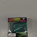 Fidget Toys Squishy Stress Cube, Stress Balls for Kids Adults Squishies Stress Relief, Ice Squishy Cube Sugar Balls, Sensory Toys for Kids with Autism, Fidgets for Classroom Prize Toys (Green)