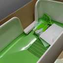 Purina Tidy Cats Litter System, Non-Clumping, Breeze XL All-in-One Odor Control & Easy Clean Multi Cat Box - 18 lb. Box