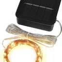 Magicnight Solar String Lights Mini Short Outdoor Led Fairy Light 15 ft 50 Led Waterproof for Garden Crafts