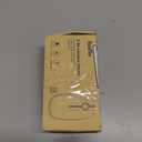 VssoPlor Wireless Mouse, 2.4G Slim Portable Computer Laptop Mouse with Nano Receiver Quiet Silent Optical Mice for Notebook, PC, Laptop, Computer-White and Gold