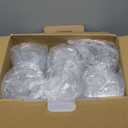 Turbo Bee 16 OZ 200 Sets Clear Plastic Cups with Strawless Sip Lids, To Go Crystal Clear Disposable Plastic Cups with Lids for Iced Coffee, Smoothies, Soda, Lemonade, Cold Beverage