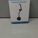 INSSKY Car Tablet Holder for Cup Holder, Metal Long Arm 360° Rotation Tablet Mount for Truck Golf Treadmill, Fit Thickness Case (Deep Max 1.18'') for iPad Pro/Air/Mini, Galaxy Tab & 6.115.6" Devices