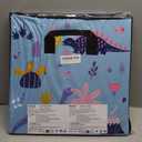 YOHOOLYO 2 In 1 Toy Storage Bin Play Mat, Storage Box for Kids Children Space Adventures Design,Nursery, Playroom, Basket for Building Bricks Blocks Collapsible Cube Bin, 16.9"x16.9"x16.9"