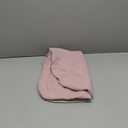 LavishCover Armless Chair Cover Office Desk Chair Cover, Waterproof and Elastic Criss Cross Chair Cover, Exquisite Vanity Chair Cover,Mid Back Wide Seat Accent Chair Covers, (Pink,T-type,Just the Cover)