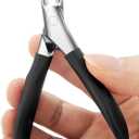 2 x Upgrade Ingrown Toenail Clipper Professional Podiatrist Curved Blade Nail Clippers Tool for Seniors Thick Ingrown Nails for Men Women
