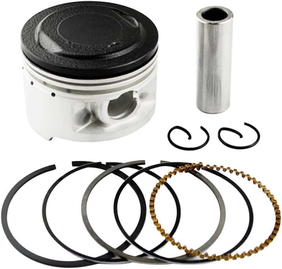 Road Passion Engine Piston and Rings Set for YAMAHA XV250 XC125(Oversize +50 49.5mm;1 Set)