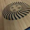 Cover Plates with Cooling Vent for PS5 Disc Edition Console, Accessories for PlayStation 5 Face Plates Side Panels Shell Replacement Protective Faceplates (Wood Grain)