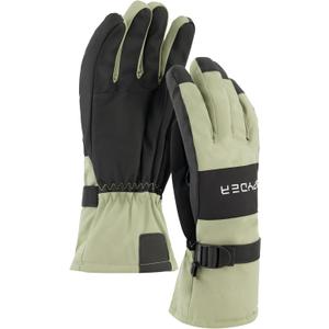 Spyder Womens Insulated Ski Gloves (Large, Sage)