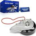 JC Whitney JFBAJCWWP00210 Engine Water Pump with Gasket - Compatible with Honda CR-V 2012, Civic 2012-2015, Acura ILX 2013-2015 - 2.4L