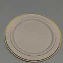 WDF Partyware 350PCS Pink Disposable Plates - Pink Plastic Plates 50Guests Plastic Dinnerware Sets with Rolled Napkins for Wedding/Birthday/Baby shower/Mother's Day