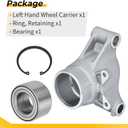 M MATI Left Hand Wheel Carrier with Bearing Kit for Polaris Sportsman 500 700 800 2006-2013 RZR 800 2008-2014 5134984 3514635 3585502 7710440