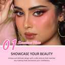 2 x evpct 2In1 Moisturizing Cream Blush & Contour Stick Makeup Multiuse, Blendable Rose & Warm Nude Butter Blush Bronzer Contour Contouring Stick for Cheeks, Natural Radiant Finish, Vegan & Cruelty-Free