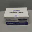 35W Ultrasonic Jewelry Cleaner, 45KHz Retainer Cleaner for Jewelry, 5 Timer & 3 Power Modes, Eyeglasses, Rings, Watch Strap, Dentures - 20oz, 304 Stainless Steel Tank, Quiet <38dB (White)