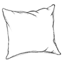 Marble Pillow, White