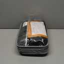 Orzbow Universal Footmuff for Stroller, Winter Warm Baby Stroller Bunting Bag, Waterproof Windproof Warm Polar Fleece Lined for Toddler Stroller Sleeping Bag, Black (Large)