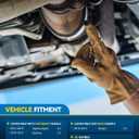 PHILTOP Front and Rear Catalytic Converter Kit Compatible With Chevy, 2010-2014 Equinox/Terrain 2.4L, 2012-2015 Captiva Sport 2.4L OE Replace 54850, 642042, 50508, 644015, 50507 (EPA Compliant)