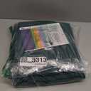 SimpleHome 100% Blackout Curtains for Bedroom,Thermal Insulated Grommet Window Drapes Room Darkening Dark Green Curtains for Living Room with Black Back,42 x 63 Inch,2 Panels