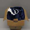 Bedsure GentleSoft Sherpa Fleece Throw Blanket for Couch, Non-Heated, Thick and Warm Throw for Women and Men, Soft Fuzzy Plush Weight Blanket for Winter, Navy, 50x60 Inches