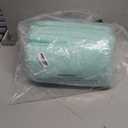 MOONQUEEN 6 Pack Premium Bath Towel Set - Quick Drying - Microfiber Coral Velvet Highly Absorbent Towels - Multipurpose Use as Bath Fitness, Bathroom, Shower, Sports, Yoga Towel (Frozen Blue)