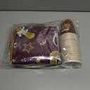 2025 Graduation Party Decorations Graduation Decoration 2025 Maroon Disposable Grad Tableware Set Plates, Cups, Napkins, Tablecloth and Banner for Congrats Grad Class Of 2025, Serves 24