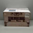 Brown Wall-Mounted Upholstered Headboard Panels, Faux Leather, 24x12 Inches, Pack of 12 DIY Soundproof Wall Padding for Full, Queen, or King Beds, Modern Wall Dcor, Easy to Clean