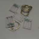 4 Pack 240 LED Christmas Fairy Lights Battery Operated with Timer, 80FT Waterproof Twinkle Lights Indoor Outdoor, String Lights Battery Powered for Bedroom, Centerpiece, Chistmas Decor (Warm White)