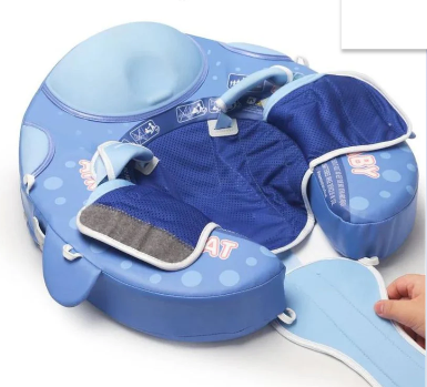 Mambobaby Float with Canopy and Tail Seashell