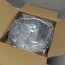 Non Stick Frying Pans Hybrid Ceramic With Lid, 12 Inch Tri-Ply Stainless Steel Skillet, Non-Toxic, PFAS/PFOA/PTFE Free, Metal Utensil Safe, Dishwasher & Oven Safe,Induction Compatible