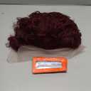 Burgundy Short Curly Pixie Cut Lace Front Wigs 6 Inch Human Hair 13X1 HD Lace Front Wigs Pre Plucked with Baby Hair for Black Women (6 Inch, Burgundy)