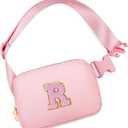 Birthday Gifts for 4 5 6 7 8 9 10 11 12 13 Year Old Girls,Gifts for Teens Kids Daughter Sister Her,Two Way Zipper Crossbody Bag Fanny Pack Belt Bag Cute Trendy Stuff - Peach,R