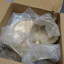 3 Pcs Cake Stand with 20Pcs Cakeboard Round, Cake Stand Set Disc Diameter 8" 10" 12", Perfect Dessert Table Display Set, Cupcake&Cake Stands for Party, Wedding, Birthday (Gold)