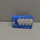 E ENERGETIC LIGHTING 40W Equivalent A19 LED Light Bulb, Soft White 2700K, ETL Listed, E26 Standard Base, Non-Dimmable LED Light Bulb, 4-Pack