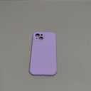 Vooii Compatible with iPhone 13 Case, Liquid Silicone Upgrade [Camera Protection] [Soft Anti-Scratch Microfiber Lining] Shockproof Phone Case for iPhone 13 6.1 inch - Light Purple