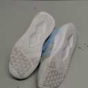 RUNSIDE Girls Tennis Shoes Lightweight Sports Kids Sneakers Lace-up for Running/Walking  (Sparkly Blue, Size 5)