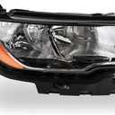 Headlights Assembly Compatible with Jeep Compass 2017-2021, Headlamp Right Passenger Side Replacement CH2503295 55112706AF