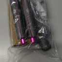 Hair Curling Iron Barrels & Round Brush Attachment for Dyson Supersonic Hair Dryer, 5 in 1 Hair Tools Replacement Parts Automatic Curling Suit, Accessories for Multiple Hair Styles