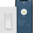 Leviton D215S-1BW Decora Smart Wi-Fi, No Hub Required (2nd Gen) 15A Light Switch